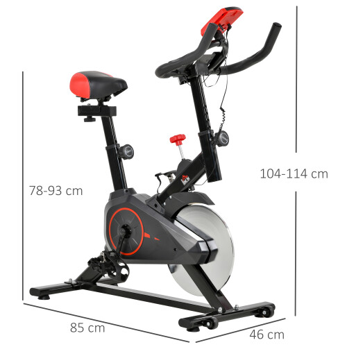 Indoor-Cycling-Trainer, Heimtrainer, 85 x 46 x 114 cm 2