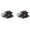 2X Car Right Side Rear  Back Lock Assembly for  CR-V CRV 2012 2013 2014 2015 2016 1