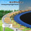 Outdoor-Trampolin 366 cm, verstärkte Querstange, stabil, langlebig, einteilig 8