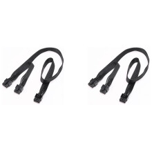 2X ATX CPU 8-Pin Male to Dual PCIe 8-Pin (6+2) Male Power Supply Cable for Modular Power Supply RM/HX/CX-M