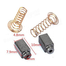 4Pcs Carbon Brush Motor for 3000 200 Brush Repairing Part for Electric Rotary Motor Tools
