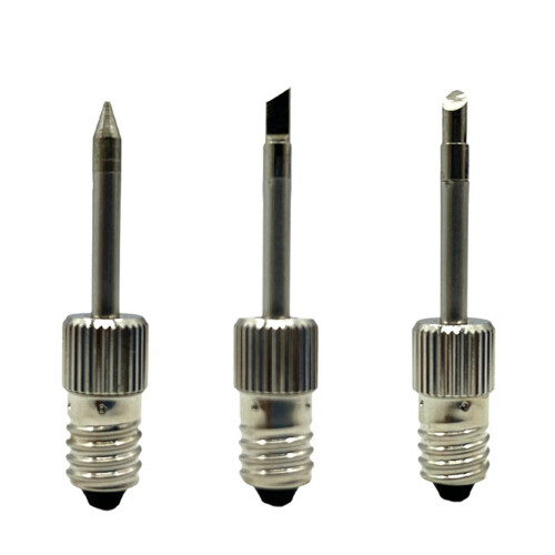 2X USB Soldering Iron  E10 Interface Battery Soldering Iron  Threaded Soldering Iron (Pointed) 2
