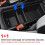 2X Box Baffle for ID.3 ID3 ID 3 Car Central Console Armrest Storage Box Stowing Partition 5