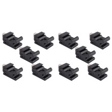 Adattatore per Montaggio A Staffa per Flash A Caldo con Slitta in Metallo per Fotocamera da 10 Pezzi con Vite A Treppiede per Treppiede con Supporto