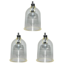 3X Nuevo Tazón de Repuesto para Racor 900FG 900FH 1000FG 1000FH Accesorios para Filtro de Combustible
