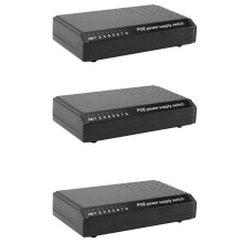 3X 8 6+2 POE Injector Power Over RJ45 Ethernet Without Power Adapter Family Network System 10/100M