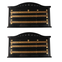 2X Billard Scoreboard Snooker Score Recorder Billard Club Spiel Recording Board Berechnungs Zahl Billard Zubehör