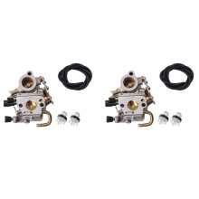 2X Pièces de Tronçonneuse Pièces de Rechange de Carburateur pour Machine de Coupure de Carburant TS410 TS420 TS 420