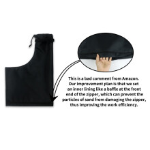 2X Leaf Blower Vacuum Bag Garden Tool Accessories for Electric Lawn Yard Shredder Reusable Washable Universal Vacuum Bag