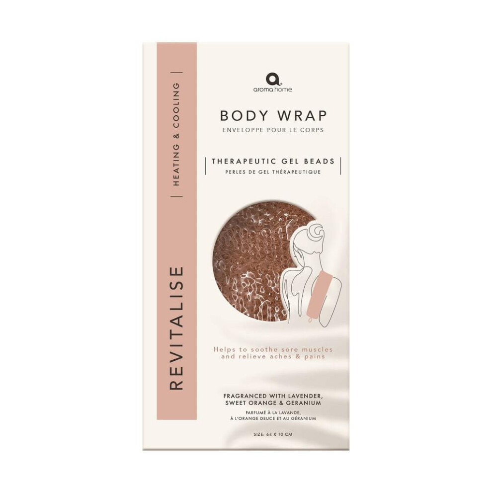 Upper Canada Pink Revitalise Therapeutic Gel Bead Body Wrap