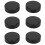 6 Pcs Metall C-Mount Hinterer Objektivdeckel Cap für Cctv (Schwarz) 1