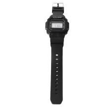 LED wasserdichte Sportuhr für Männer und Frauen 12/24H, 240mAh, Schwarz