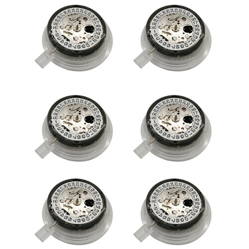 6X NH35 Movement Day Date Set High Accuracy Automatic Mechanical Watch Wrist