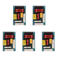 5X 200W Lautsprecher Crossover 2 Wege Hoch Niedrig 8 Ohm Frequenz Teiler für 10 Zoll Lautsprecher