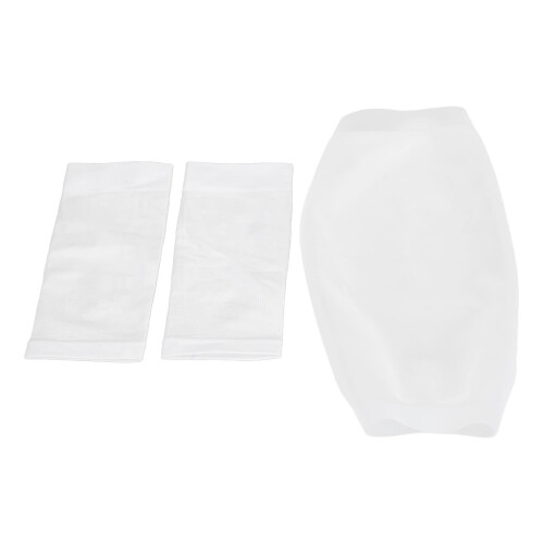 Waterproof Silicone Upper Arm Shower Cast Cover Sleeve Protector L 2