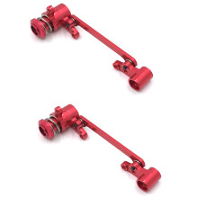 2X Ensemble D'Embrayage de Direction Servo économiseur de Direction Complet pour 144001 1/14 124018 124019 Rouge