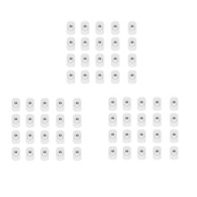 60 Pcs Self Adhesive Swivel Caster Stainless Steel Paste Universal Wheel Universal Wheel 360 Degree Rotation Pulley