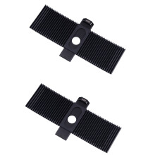 2X Car Transmission Gear Shift Selector Console Blind Lever Dust Proof Cover Cap Fit for C30 C70 S40 V50 8699465