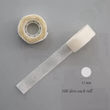 8 Rolls Glue Point Balloon Glue Removable Adhesive Dots Double Sided Dots of Glue Tape for Balloons for Party Decoration