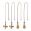8x Plafondventilator Pull Chain Fan Extension Chain Fan Chain Pulls Decoratieve 12 Inch Plafondventilator Chain 3