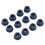 4X Front Lower Spring+Front Upper A Arm Suspension for Club Car Bushing Kits,Replace Bushings 1016346,1016349, 5