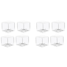 8 Stück Baseball Vitrine, UV Geschützte Staubdichte Acryl Vitrinen, Durchsichtige Vitrine für Baseball Erinnerungsstücke