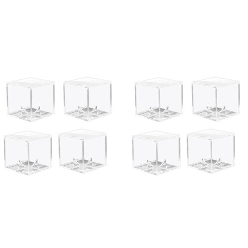 8Pcs Baseball Display Case,UV Protected Dustproof Acrylic Display Boxes,Clear Display Case for Baseball Memorabilia