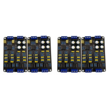 4 Stuks 2 Manier Actieve Crossover Filter Treble Bass Audio Speaker Frequentieverdeler met NE5532 Pre-Chip voor Gemodificeerde Audio