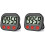 2X Kökstimer, Digital Visual Timer Magnetisk Klocka Stoppur Nedräkningstimer, Stor LCD-Skärm för Matlagning 1