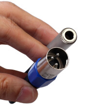 2X 1/4 to XLR Cable,Balanced 1/4Inch Female to XLR Male Stereo Audio Adapter,Quarter Inch TS/TRS to XLR Male Connector