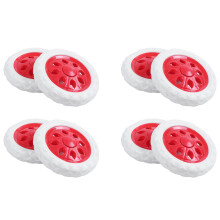 8 Pcs Wheel Shopping Service Cart Stool Caster Replacement