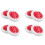 8 Pcs Wheel Shopping Service Cart Stool Caster Replacement 1