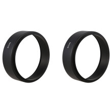 2pcs 67mm Mount Standard Metal Lens Hood for