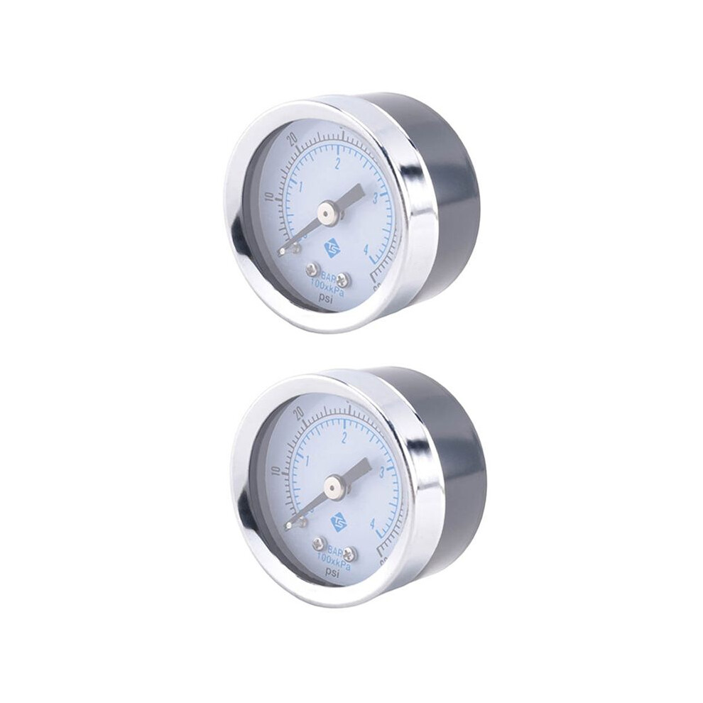 2X Ts-Z51 0-60Psi Pressure Gauge 40Mm 1/8 Inch Npt Pressure Gauge Air Compressor Hydraulic Vacuum Gauge Manometer 4711897173857