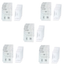 25 Paar Austauschbare Sauger Zubehör Universal Motor Filter für