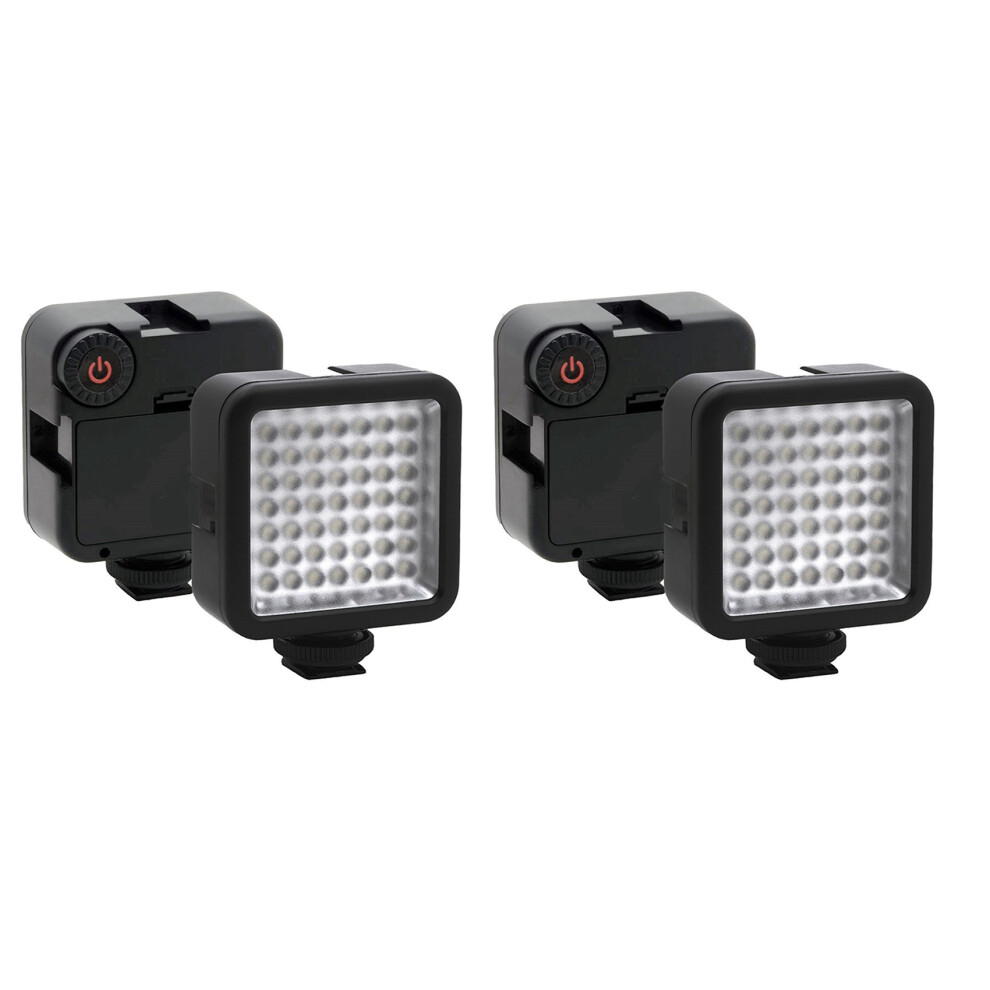 2X Bright Led Video 49 Led Camera Ing Dimmable Portable Camera Panel For Light 6032999225434