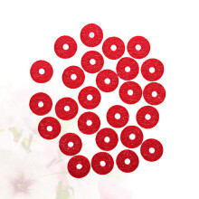 270Pcs Piano Keyboard Front Rail Regulating Punchings Repair Parts (Red)
