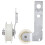 3X for W10837240 Dryer Idler Pulley with Bracket,Replace Part for  Dryer 4