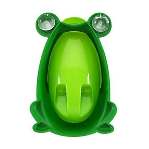 5 x Fun Pot Children Frog-Shaped Urinal (Green) 1