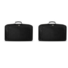2X Einrichten Einer Großen Gitarren Pedal Tasche Tragbare Effekte Pedal Board Tasche Pedalboard für Gitarren Pedale Universal Tasche