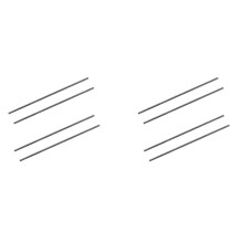 8 Unidades de Suporte de Haste de Cauda de Fibra de Carbono para  V977 V930 XK K110 RC Helicopter Drone Peças Sobressalentes Acessórios