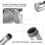 10X Glass Drill Bit Set- Drill Bits Glass Hole Saw Bottle Extractor Remover Tool 4