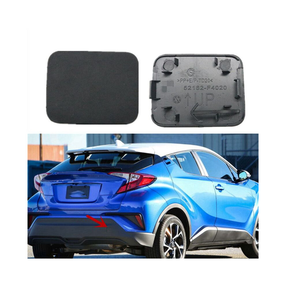 3X Car Rear Bumper Tow Hook Cover Cap For C-Hr 2016-2021 Rear Towing Hook Cover 4713089296009