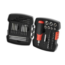 Ratschen-Schraubendreher-Set - BLACK+DECKER - A7175-XJ - 43 Teile - Bits, Nüsse