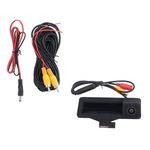3X Car Rear View Camera Trunk Handle For- E90 E91 E92 E93 E53 E82 E88 X1 X5 X6 1