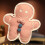 (Pink) Soft Plush Gingerbread Cushion for Sofa & Bed 5