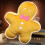 (Yellow) Soft Plush Gingerbread Cushion for Sofa & Bed 5