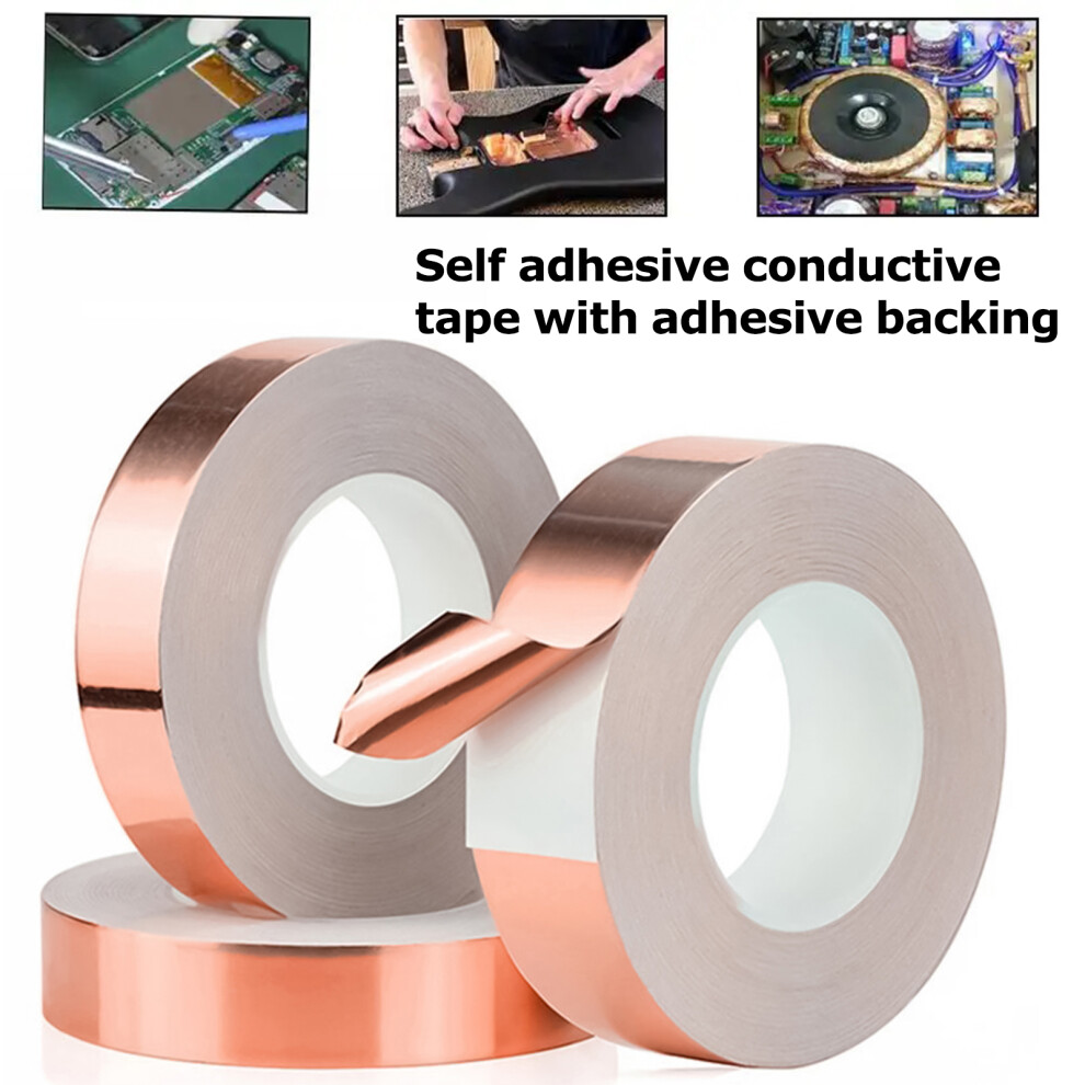 (Single Guide) Copper Foil Tape For Emi Shielding & Heat Dissipation 6424024461526