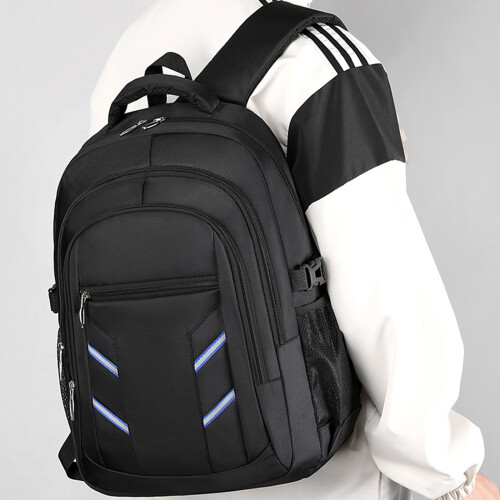 (Blue) Sac à Dos Imperméable Oxford pour Voyage et Ordinateur 1