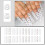 24PCS Rhinestone Press On Nails Stage Wear 4
